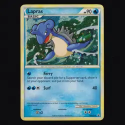 Lapras HGSS14 HGSS Black Star Promo Holo Promo Pokemon TCG NM - Image 1