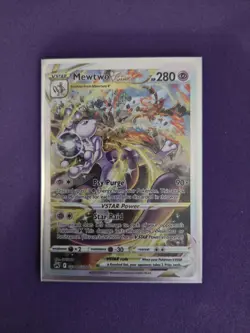 Pokemon TCG Mewtwo Vstar Crown Zenith: Galarian Gallery Gg44/Gg70 Ultra Rare - Image 1