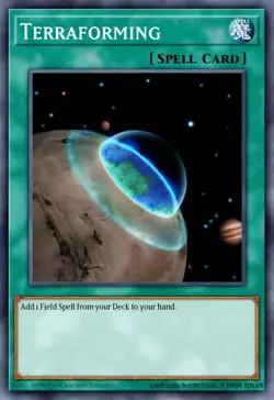 Yugioh RA04-EN084 - Terraforming - Ultimate Rare - Image 1