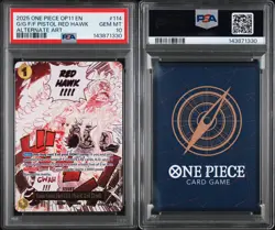 Gum Gum Fire-Fist Pistol Red Hawk Manga PSA 10 OP11-114 One Piece (UK SELLER) - Image 1