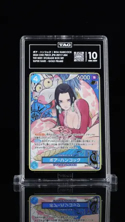 GOLD Boa Hancock One Piece 2024 PB Storage Box Set Japanese ST17-004 SR TAG 10 - Image 1