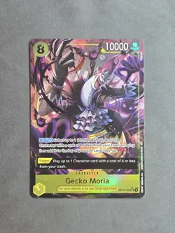Gecko Moria (SR*) OP14-104 Alt Art One Piece TCG The Azure Sea's Seven NM - Image 1