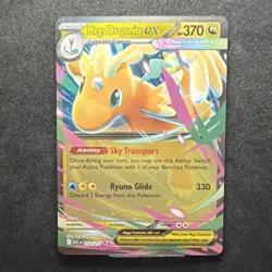Mega Dragonite EX 152/217 Rare Foil 370 HP 330 Power ASC Pokemon TCG Card - Image 1