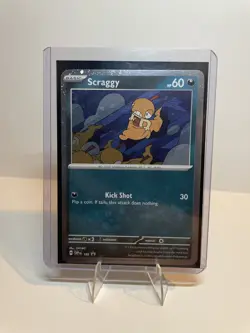 Scraggy (Cosmos Holo) - SV: Scarlet & Violet Promo Cards 186 NM Pokemon TCG - Image 1