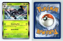Lokix #21 SV Paldea Evolved Rare Holo Pokemon 2023 TCG Card - Image 1