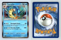 Gyarados #43 SV Paldea Evolved Rare Holo Pokemon 2023 TCG Card - Image 1