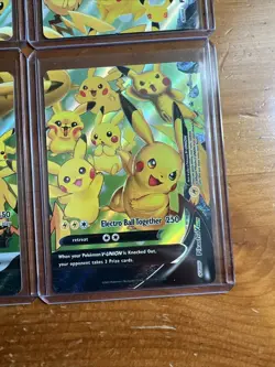 Pikachu V-Union [Set of 4] SWSH: Sword & Shield Promo Cards Holo - Image 4