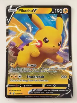 Pikachu V - Promo SWSH: Sword & Shield Promo Cards SWSH061 - Image 1