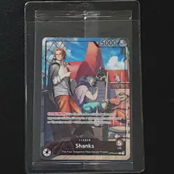 One Piece Shanks Leader Promo Card PSA Magazine Exclusive, OP09-001, Sealed - Image 1