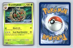 Brambleghast #24 SV Paldea Evolved Uncommon Pokemon 2023 TCG Card - Image 1