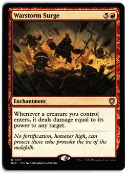 Warstorm Surge NM BLC Commander: Bloomburrow MTG - Image 1