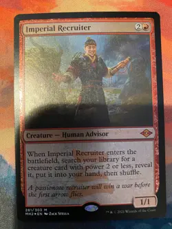 MTG Modern Horizons 2 Imperial Recruiter Foil Etched - Image 1