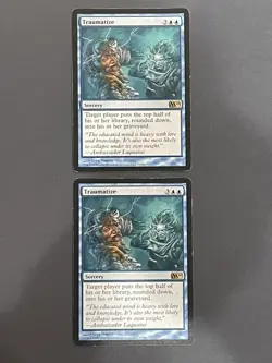Set of 2 Traumatize Core Set 2010 (M10) Regular LP x2 - Image 1