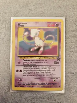Mew #8 Black Star Promo WOTC 2000 Pokemon Card - Image 1