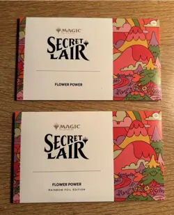 MTG Secret Lair Flower Power Chaos Vault Foil & Non-Foil Sets - Image 2