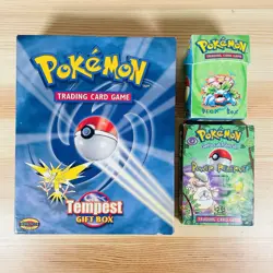 Pokemon - Box Only No Cards -Theme Decks Power Reserve Tempest Trading Card Game - Image 1