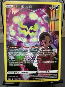 Pokemon Card Spiritomb TG09/TG30 Trainer Gallery Lost Origin Near Mint - Image 1