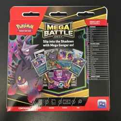Haunter 027 Black Star Promo IR w/ Pokemon Mega Gengar EX Battle Deck - Image 2