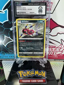Ariados 103/189 CGC 1 of 1 Guinness World Record Slab - Darkness Ablaze Pokemon - Image 3