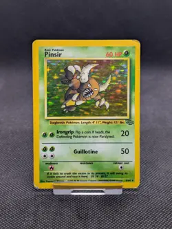 Pinsir 9/64 Jungle Set Holo Rare Pokemon WOTC Played - Image 1