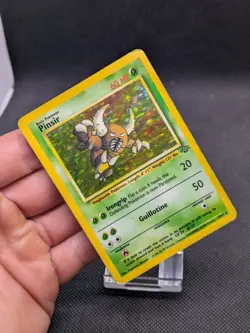 Pinsir 9/64 Jungle Set Holo Rare Pokemon WOTC Played - Image 2
