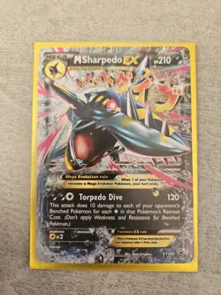 M Sharpedo EX XY200 Black Star Promo Pokemon Card - Image 1