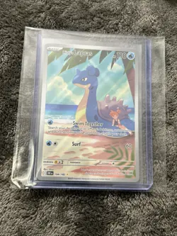 Pokemon TCG Misty's Lapras IR 194/182 Pokemon Destined Rivals Illustration Rare - Image 1