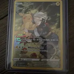 Pikachu Lost Origin TG05/TG30 Swsh11: Trainer Gallery Full Art Holo Rare Pokemon - Image 1