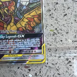 Pokemon TCG Hidden Fates Moltres, Zapdos, Articuno GX SM210 #2 - Image 3