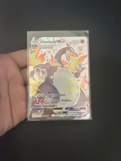 Pokemon TCG Charizard VMAX Shining Fates Holo Card SV107/SV122 Near Mint - Image 3