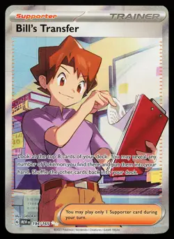Bill's Transfer 194/165 Ultra Rare Scarlet & Violet 151 Pokemon Card - Image 1