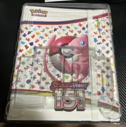 Pokemon 151 Scarlet and Violet Mew Cover Trading Card Binder Only NO Cards - Image 4