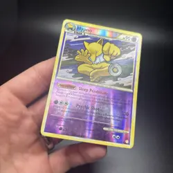 Pokemon Card - Hypno HeartGold SoulSilver 23/123 Reverse Holo -c - Image 3