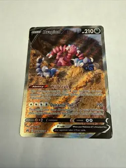 Pokemon TCG Drapion v Crown Zenith: Galarian Gallery Holo Ultra Rare Card - Image 2