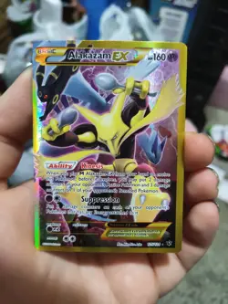 Alakazam EX (Secret, #125/124) - Holofoil XY - Fates Collide Pokemon Card – LP+ - Image 2