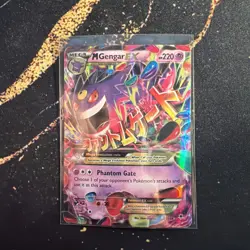 Pokemon TCG XY: Phantom Forces Mega M Gengar EX Holo Card 35/119 - Image 1
