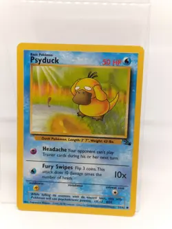 PSYDUCK - Fossil Set - 53/62 - Common - Pokemon Card - Unlimited Edition - Image 1