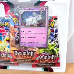 Obsidian Flames Pokemon TCG 3-Pack Blister, 1 Promo Card Sealed - Image 4