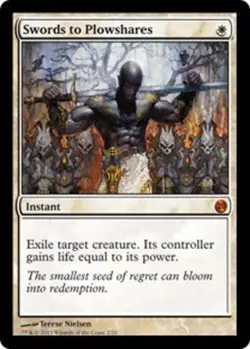 Swords to Plowshares -Foil Near Mint MTG From the Vault: Twenty - Image 1