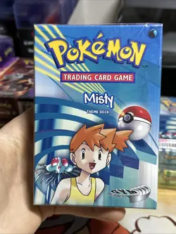Misty Gym Heroes 2000 SEALED Theme Deck Vintage WOTC Pokemon Card TCG - Image 1