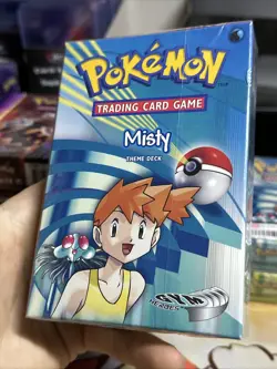 Misty Gym Heroes 2000 SEALED Theme Deck Vintage WOTC Pokemon Card TCG - Image 2