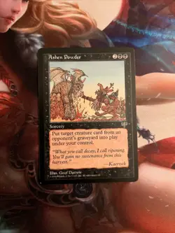 MTG Magic the Gathering Ashen Powder (104/351) Mirage LP - Image 1