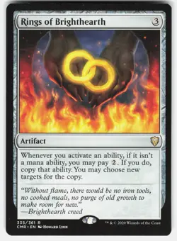 Rings of Brighthearth R Commander Legends 335 NM - Image 1