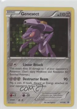 Genesect Pokemon XY Black Star Promo #XY196 - Image 1