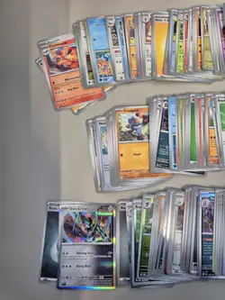 Pokemon TCG Bulk Bundle 200 Random Cards Job Lot + Tin + Stickers + Sleeves #2 - Image 2