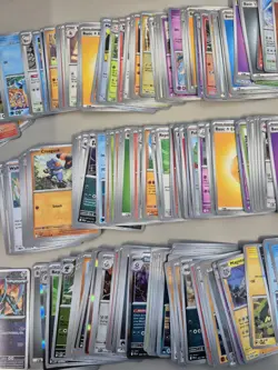 Pokemon TCG Bulk Bundle 200 Random Cards Job Lot + Tin + Stickers + Sleeves #2 - Image 3