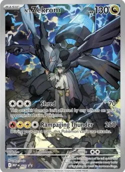 N's Zekrom - MEP031 - Black Star Promo NM, English Pokemon Mega Evolution Promos - Image 1