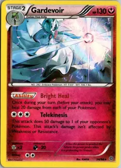 Gardevoir #54/98 XY - Ancient Origins 2015 Reverse Holo NM Pokemon TCG - Image 1