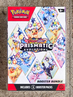 Pokemon TCG Scarlet & Violet Prismatic Evolutions Booster Bundle New Sealed - Image 1