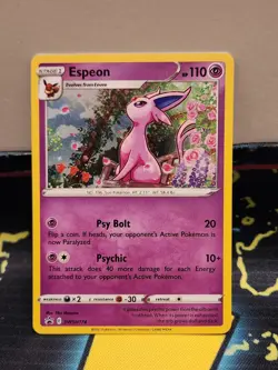 Pokemon Sword & Shield Black Star Promo Espeon SWSH174 NM - Image 1
